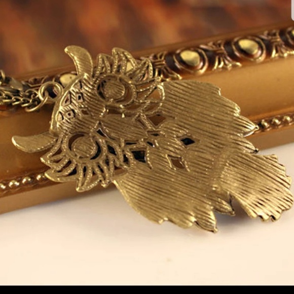OWL FASHION NECKLACE JEWELRY - Picture 5 of 5